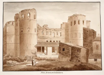 La Porta Asinaria ou Coelimontana, 1833
